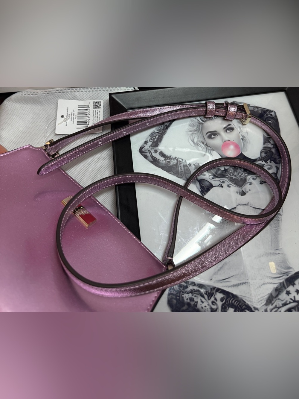 Kate Spade *NWT* Kenzie Mini Crossbody in Quartz Pink - Picture 10 of 11